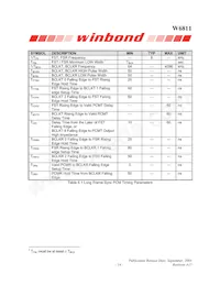 W6811IWG Datasheet Page 14