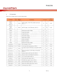 W681308DG Datasheet Page 9