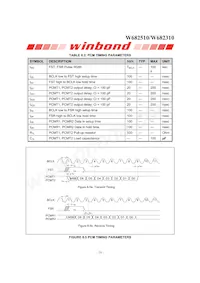 W682510S Datasheet Page 18