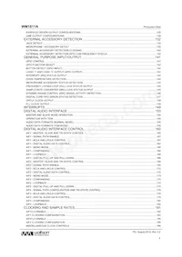 WM1811AECS/R Datasheet Pagina 4