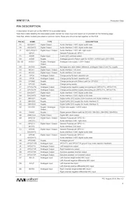 WM1811AECS/R Datasheet Page 8