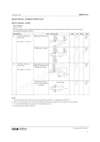 WM1811AECS/R Datasheet Page 13