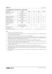 WM5102ECS/R Datasheet Page 14