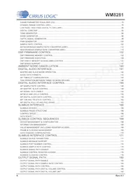 WM8281ECS/R Datasheet Page 4