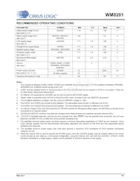 WM8281ECS/R Datasheet Pagina 15