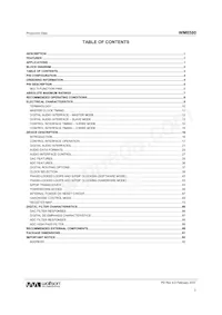 WM8580GEFT/V Datasheet Page 3