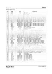 WM8580GEFT/V Datasheet Page 5
