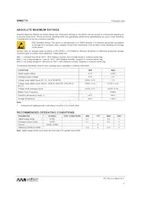 WM8770SIFT/RV Datasheet Pagina 6