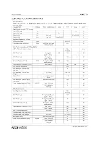 WM8770SIFT/RV Datasheet Page 7