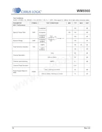 WM8860GEFL/V Datasheet Page 14