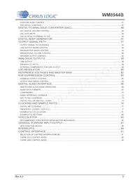 WM8944BECS/R Datasheet Page 3