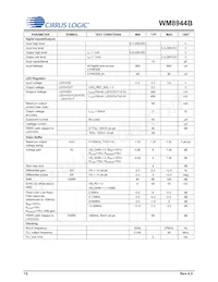 WM8944BECS/R Datasheet Page 12