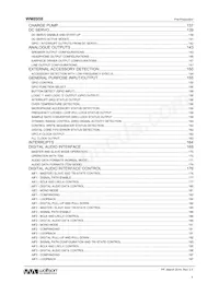 WM8958ECS/R Datasheet Page 4