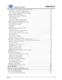 WM8962BECSN/R Datenblatt Seite 5