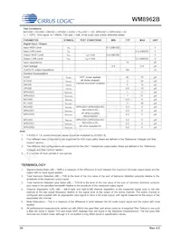 WM8962BECSN/R Datasheet Page 20