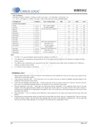 WM8962ECS/R Datasheet Page 20