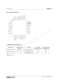 WM8973CLGEFL/RV Datasheet Page 5