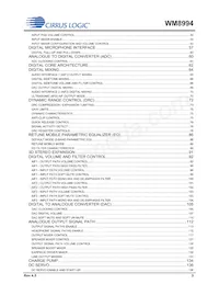 WM8994ECS/R Datenblatt Seite 3