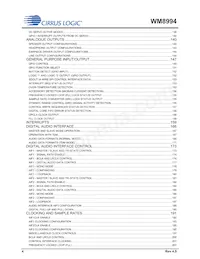 WM8994ECS/R Datenblatt Seite 4