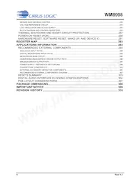 WM8998ECS/R Datasheet Page 6