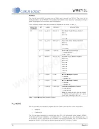 WM9713CLGEFL/RV Datasheet Pagina 22