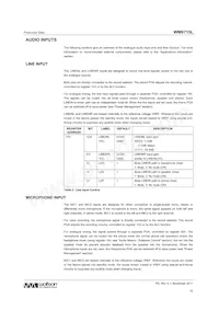 WM9715CLGEFL/RV Datasheet Page 15