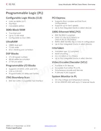XCZU3EG-3SFVC784E Datasheet Page 3