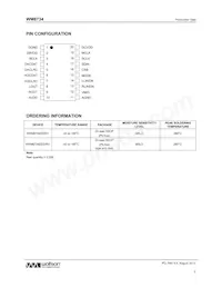 XWM8734EDS/V Datasheet Page 3