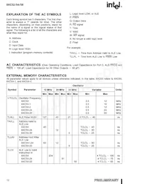 AN87C54F8 Datasheet Pagina 12