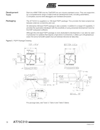 AT75C310-Q160數據表 頁面 10