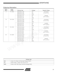 AT87F51RC-24PI Datasheet Page 23