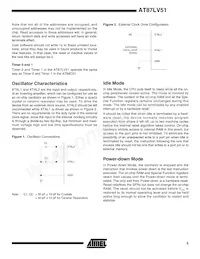 AT87LV51-16PI Datasheet Page 5
