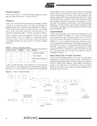 AT87LV52-16AI Datasheet Page 6
