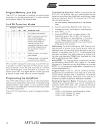 AT87LV52-16AI Datasheet Pagina 12