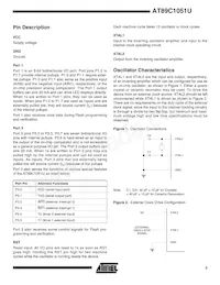 AT89C1051U-12SI Datasheet Page 3