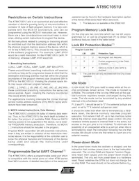 AT89C1051U-12SI Datenblatt Seite 5