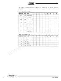 AT89C5131-TISIL Datasheet Pagina 14