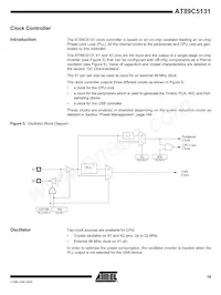 AT89C5131-TISIL Datenblatt Seite 19