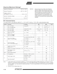 AT89C55-24JC Datasheet Page 18