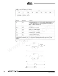AT89C55WD-24PI Datasheet Page 18