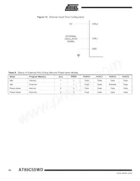 AT89C55WD-24PI Datasheet Page 20