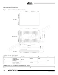 AT91F40816-33CI Datasheet Pagina 18