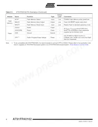 AT91FR40162-CI-T Datasheet Page 4