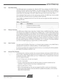 AT91FR40162-CI-T Datasheet Page 11