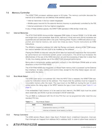 AT91FR40162SB-CU-999數據表 頁面 12