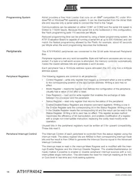 AT91FR4042-CI-T Datasheet Page 14