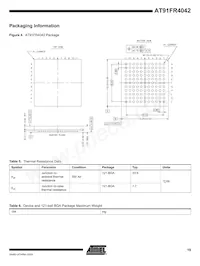 AT91FR4042-CI-T Datasheet Pagina 19