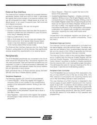 AT91M42800-33CI Datasheet Page 13