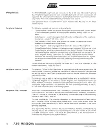 AT91M55800-33AI Datasheet Page 16