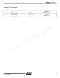 AT91M55800-33AI Datasheet Page 19